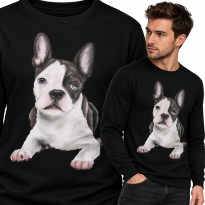 BLUZA  ZWIERZĘTA FRANCUSKI DOG 2